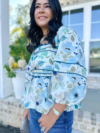 Seaside Bloom Top
