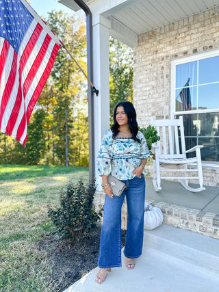 Seaside Bloom Top