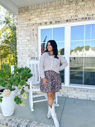 How to Style the Fairhaven Dress & Driftwood Cardigan for Fall
