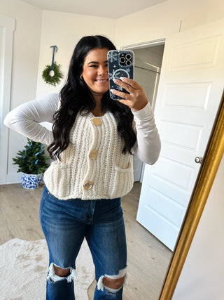 Emmalynn Sweater Vest - Southern Roots & Boots