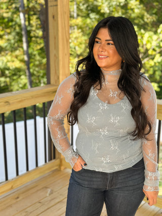 Essential V-Neck Tank- Blue Grey - Southern Roots & Boots