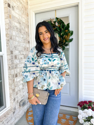 Seaside Bloom Top
