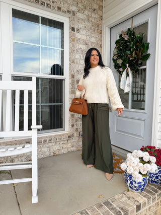 Fireside Cable Sweater