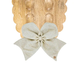 Magnetic Bow Metallic Silver