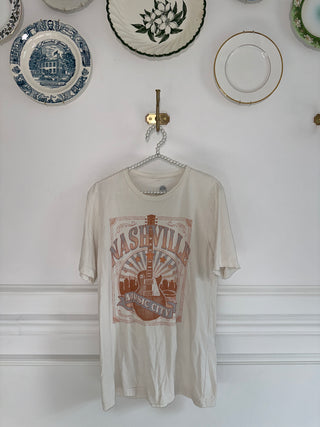 Nashville Cream & Orange Graphic Tee
