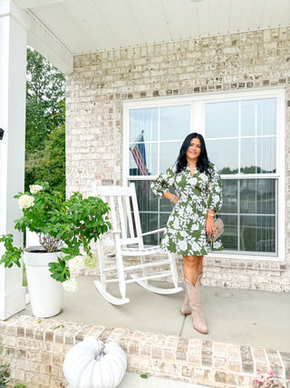 The Greenbriar Dress Mini Dress - Magnolia & Pine