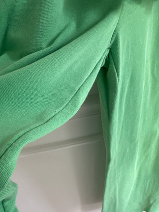 Lime Green Halter & Wide Leg Pant Set