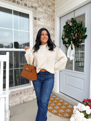 Fireside Cable Sweater