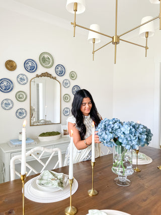 Charleston Garden- Navy & Cream Floral Maxi Dress - Southern Roots & Boots