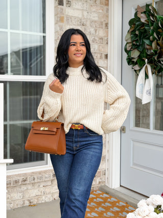 Fireside Cable Sweater