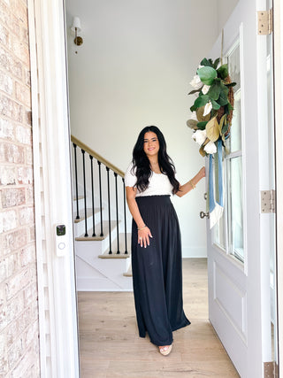 Taylor Black Wide Leg Pants - Southern Roots & Boots