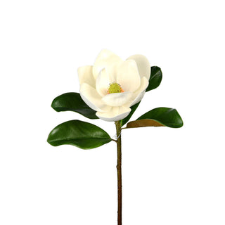 Magnolia Flower Stem - 23 Inch (SET OF  3) - Southern Roots & Boots