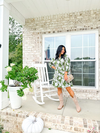 The Greenbriar Dress Mini Dress - Magnolia & Pine