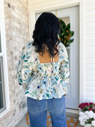 Seaside Bloom Top