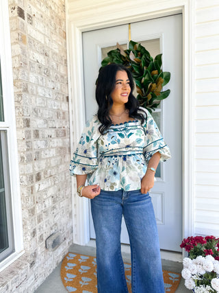 Seaside Bloom Top