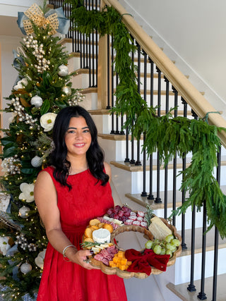 Mistletoe Bow-Back Dress