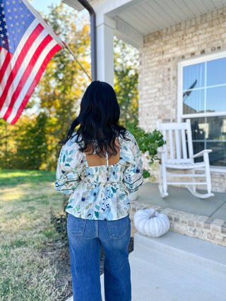 Seaside Bloom Top