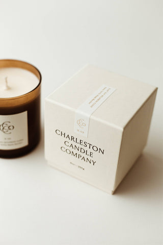 S. 03 East Bay Bourbon Cider Soy Candle | Seasonal - Magnolia & Pine