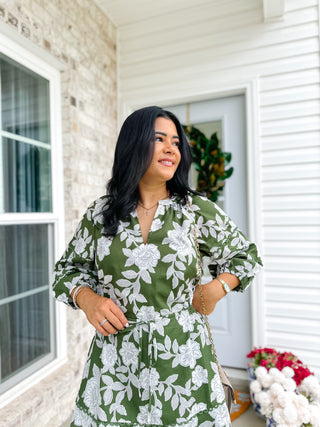 The Greenbriar Dress Mini Dress - Magnolia & Pine