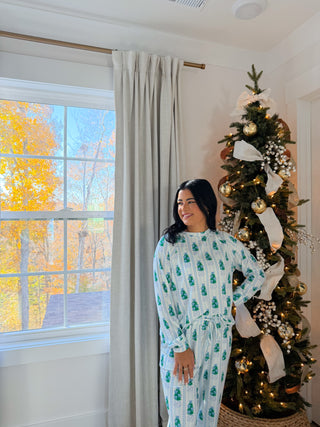 Chinoiserie Christmas Pajama Set