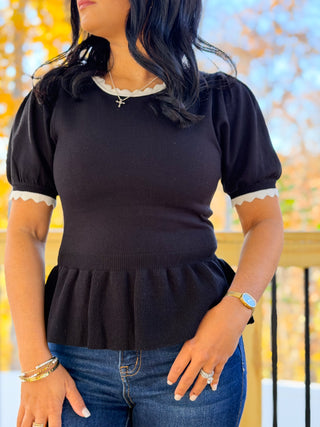 Jingle Bell Knit Top