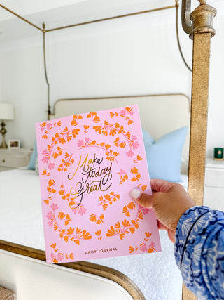 The Daily Check-In Journal – “Make Today Great”