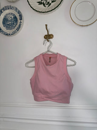 Baby Pink Crossover Sport Tank