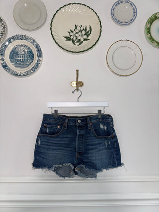 Levi’s Dark Wash Denim Shorts