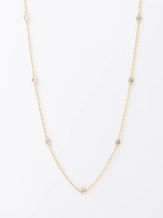 Everyday Grace Delicate Gold CZ Layering Necklace - Southern Roots & Boots