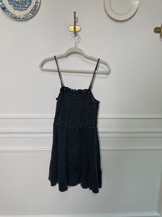 Washed Black Dress