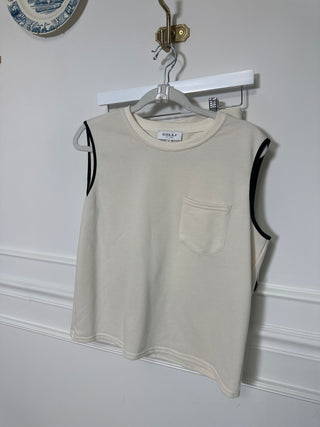 Ivory & Black Active Set - Tank & Skort - Magnolia & Pine