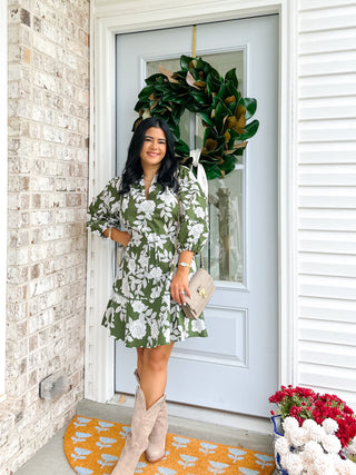The Greenbriar Dress Mini Dress - Magnolia & Pine