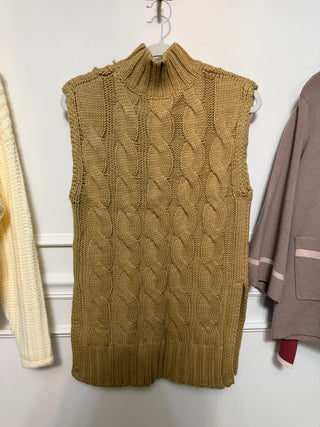 Camel Sweater Vest