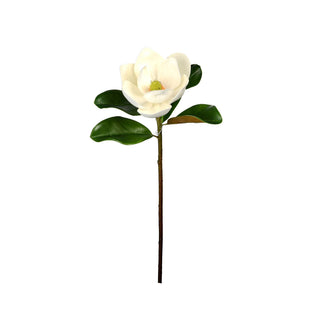 Magnolia Flower Stem - 23 Inch (SET OF  3) - Southern Roots & Boots