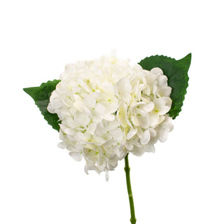 Faux Hydrangea Pick - Lace White - 13 Inch (SET OF 3) - Southern Roots & Boots